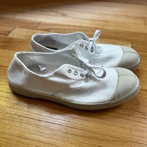 Bensimon White Tennis Shoes w/ Laces EU 39